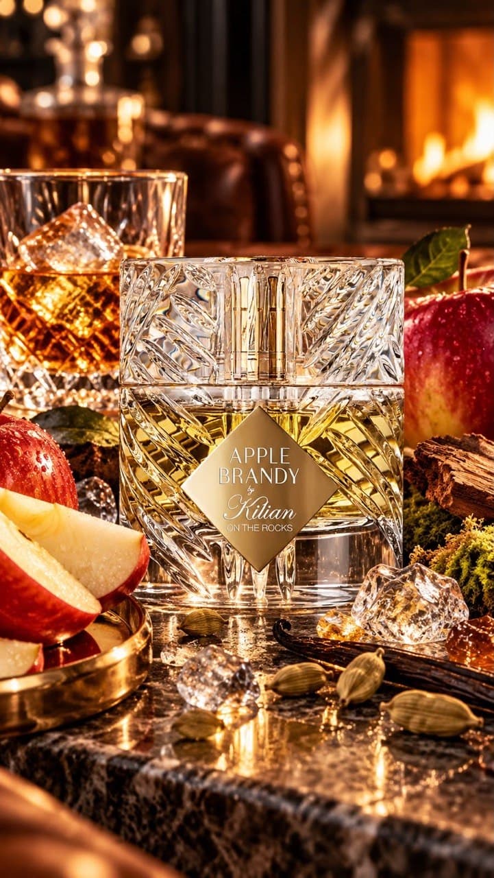 Apple Brandy on the Rocks
